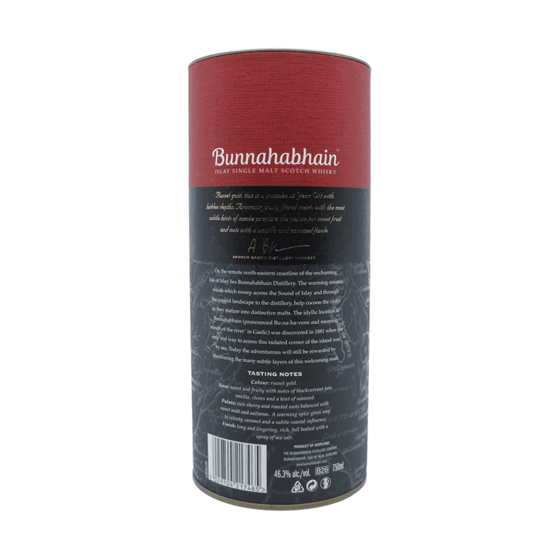 Bunnahabhain 12 Year Old Islay Single Malt Scotch Whisky - Vintage Wine & Spirits