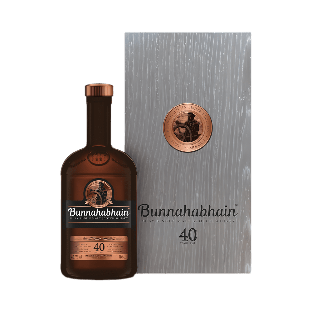 Bunnahabhain 40 Year Old Single Malt Scotch Small Batch - Vintage Wine & Spirits