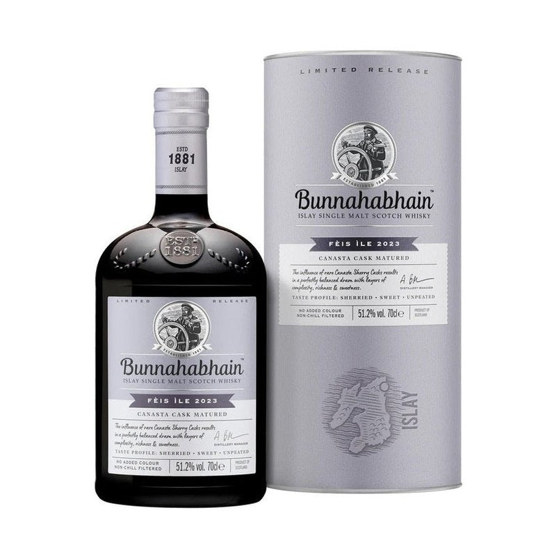 Bunnahabhain Fèis Ìle 2023 Canasta Cask Matured Islay Single Malt Scotch Whisky - Vintage Wine & Spirits