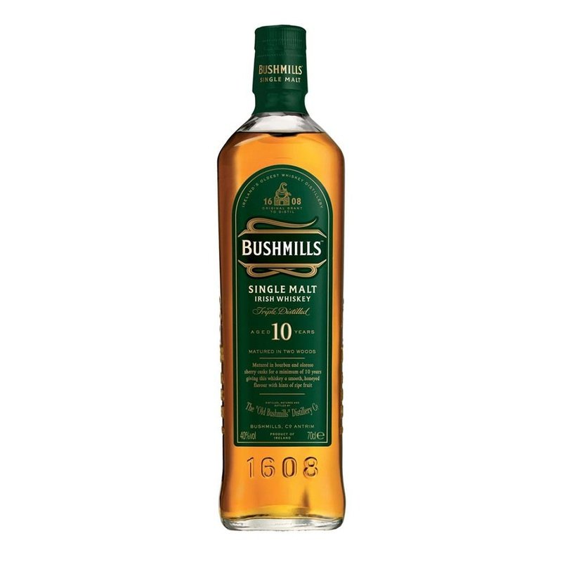 Bushmills 10 Year Old Single Malt Irish Whiskey - Vintage Wine & Spirits