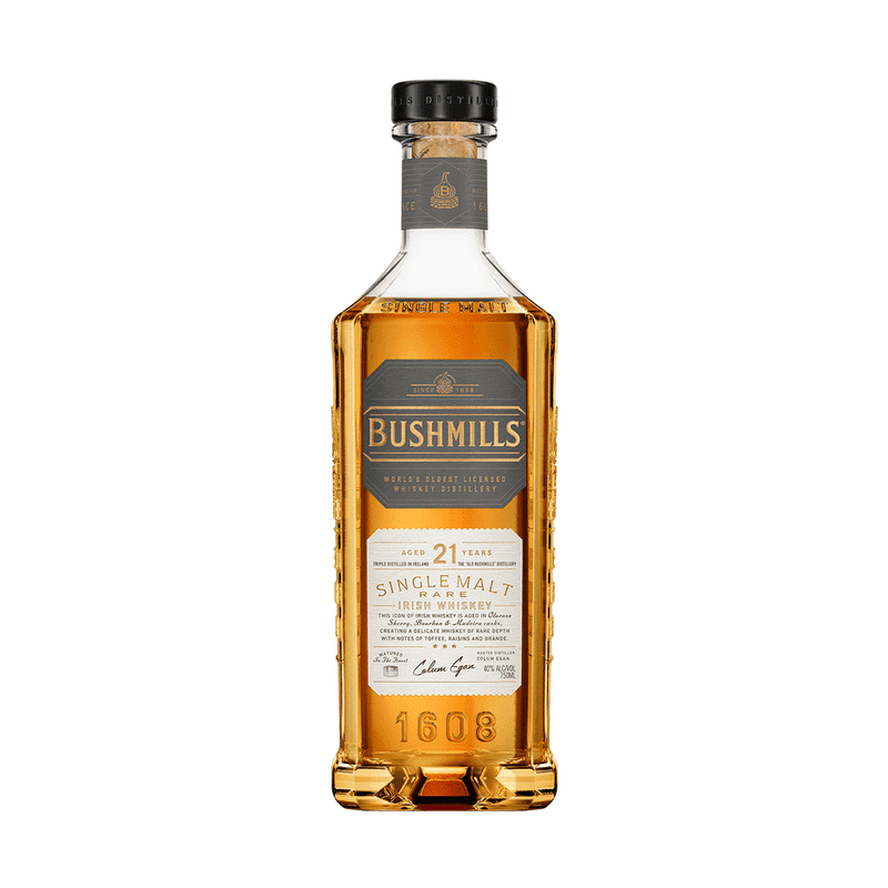 Bushmills 21 Year Old Single Malt Rare Irish Whiskey - Vintage Wine & Spirits