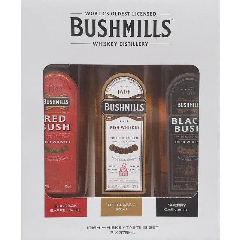 Bushmills Irish Whiskey Tasting Set 3-Pack 375ml - Vintage Wine & Spirits