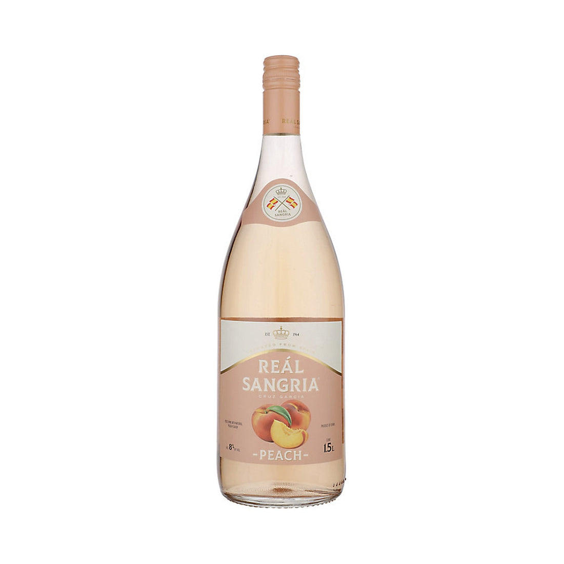 Buy Real Sangria Peach 1.5L - Delicious Peach Flavor - Vintage Wine & Spirits