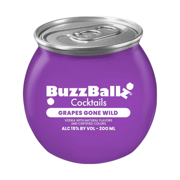 BuzzBallz Grapes Gone Wild Cocktail 200ml - Vintage Wine & Spirits