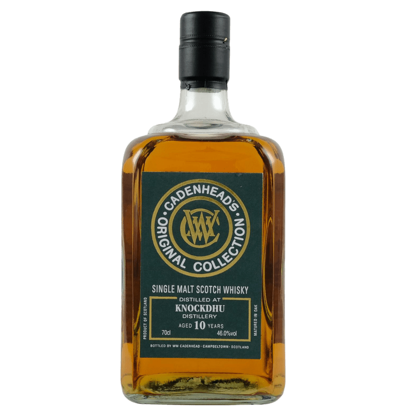 Cadenhead Knockdhu 10 Year Old Single Malt Scotch Whisky - Vintage Wine & Spirits