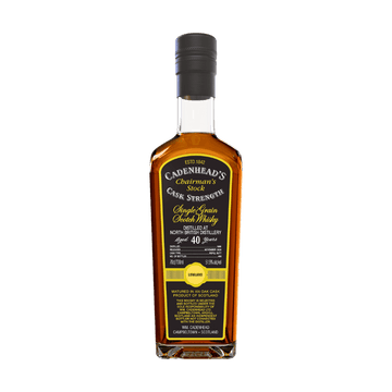 Cadenhead's Chairman's Stock North British 1985 40 Year Old Single Grain Scotch Whisky - Vintage Wine & Spirits