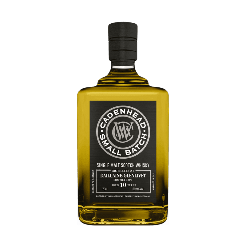 Cadenhead's Dailuaine-Glenlivet Small 10 Year Old Batch Single Malt Scotch Whisky - Vintage Wine & Spirits