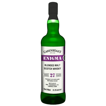 Cadenhead's Enigma 1997 27 Year Old Blended Scotch Whisky - Vintage Wine & Spirits