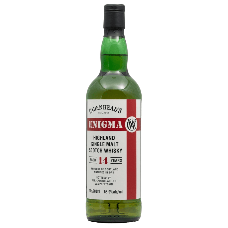 Cadenhead's 'Enigma 2009 14 Year Old Peated Highland' Single Malt Scotch Whisky - Vintage Wine & Spirits