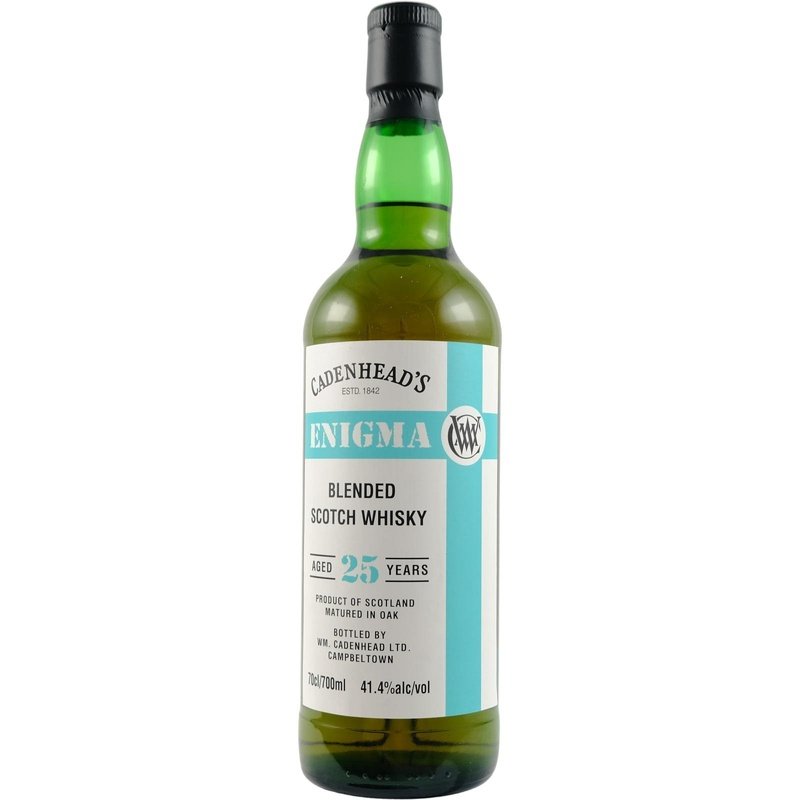 Cadenhead's 'Enigma 25 Year Old Blended Scotch Whisky' - Vintage Wine & Spirits