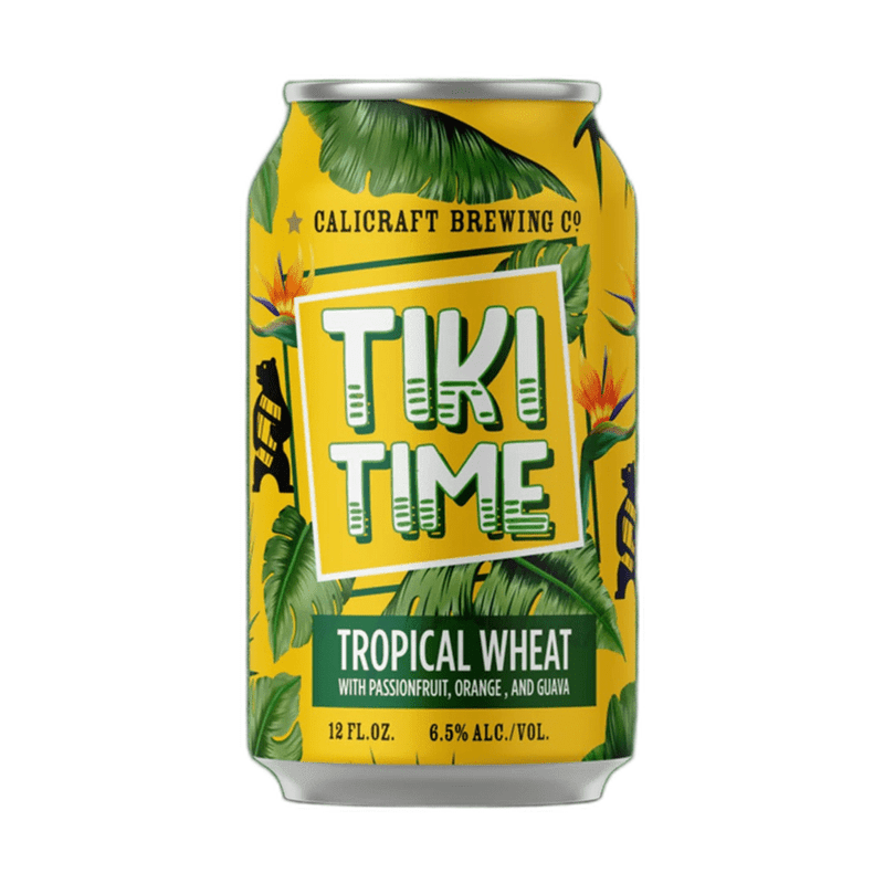Calicraft Brewing Co. Tiki Time Tropical Wheat Beer 6-pack - Vintage Wine & Spirits