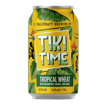 Calicraft Brewing Co. Tiki Time Tropical Wheat Beer 6-pack - Vintage Wine & Spirits