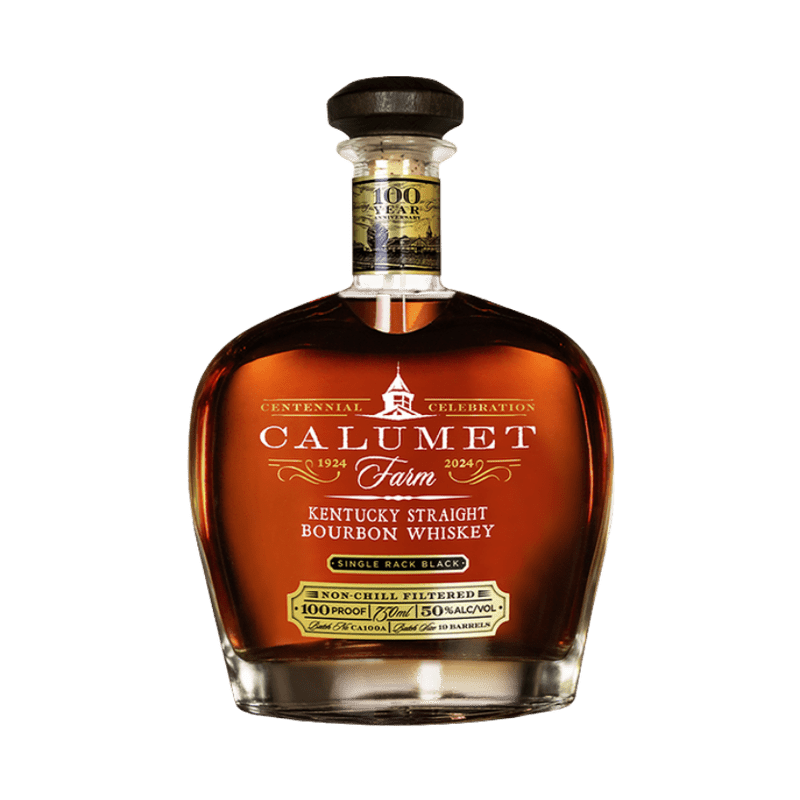 Calumet Farm Single Rack Black Centennial Kentucky Straight Bourbon Whiskey - Vintage Wine & Spirits