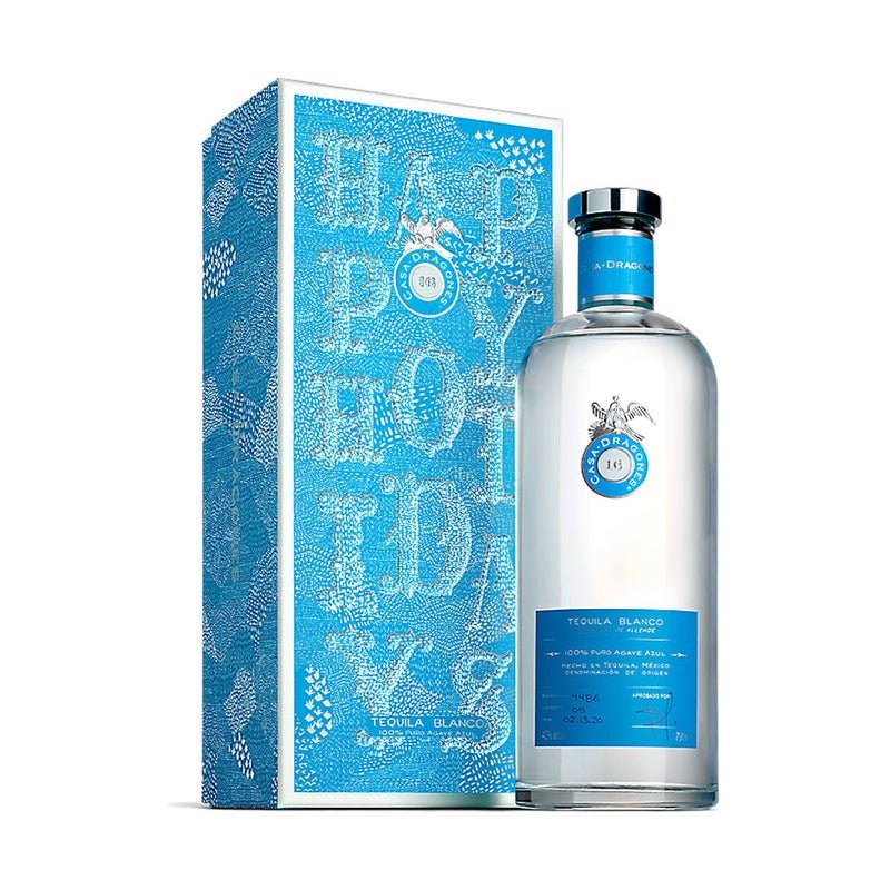 Casa Dragones Blanco Tequila Holiday Gift Box 750ml - Vintage Wine & Spirits