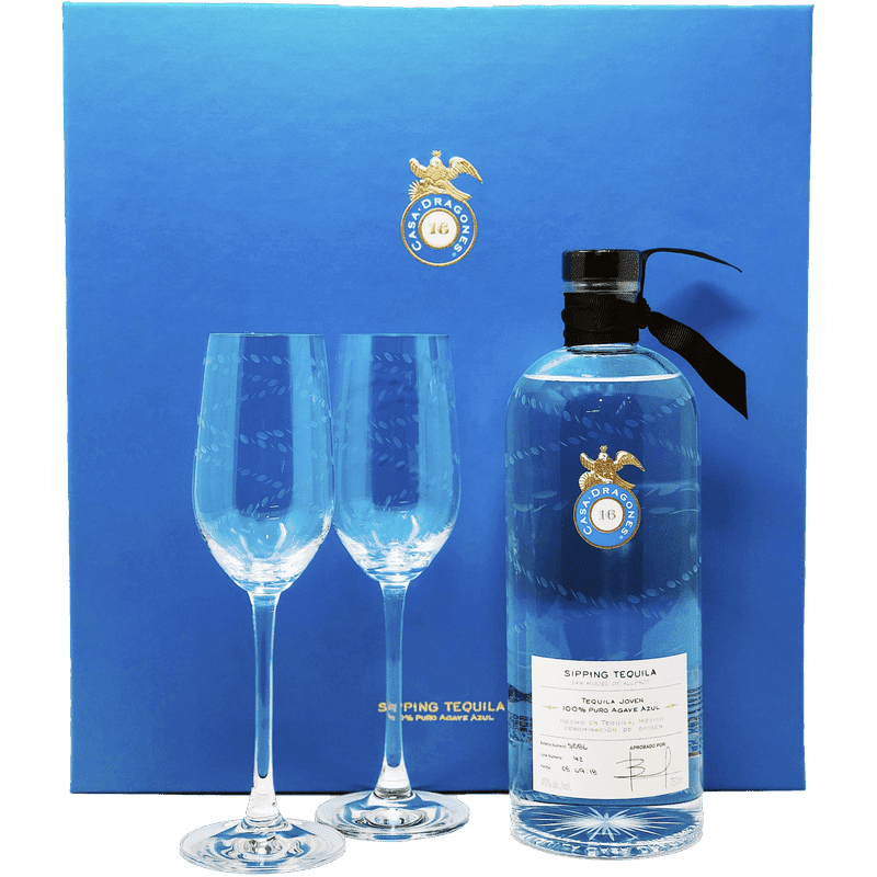 Casa Dragones Tequila Joven 2 Glass Gift Set - Vintage Wine & Spirits