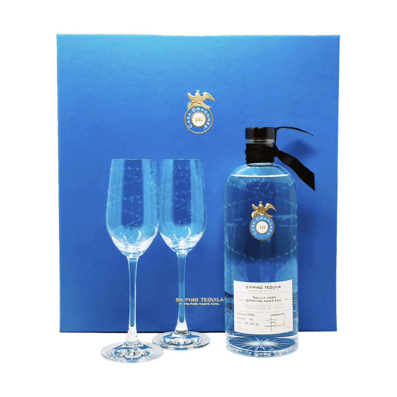 Casa Dragones Tequila Joven 2 Glass Gift Set - Vintage Wine & Spirits