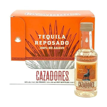 Cazadores Reposado Tequila 12-Pack 50ml - Vintage Wine & Spirits