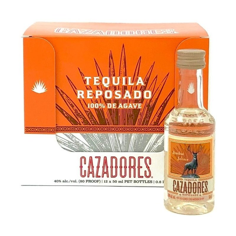 Cazadores Reposado Tequila 12-Pack 50ml - Vintage Wine & Spirits