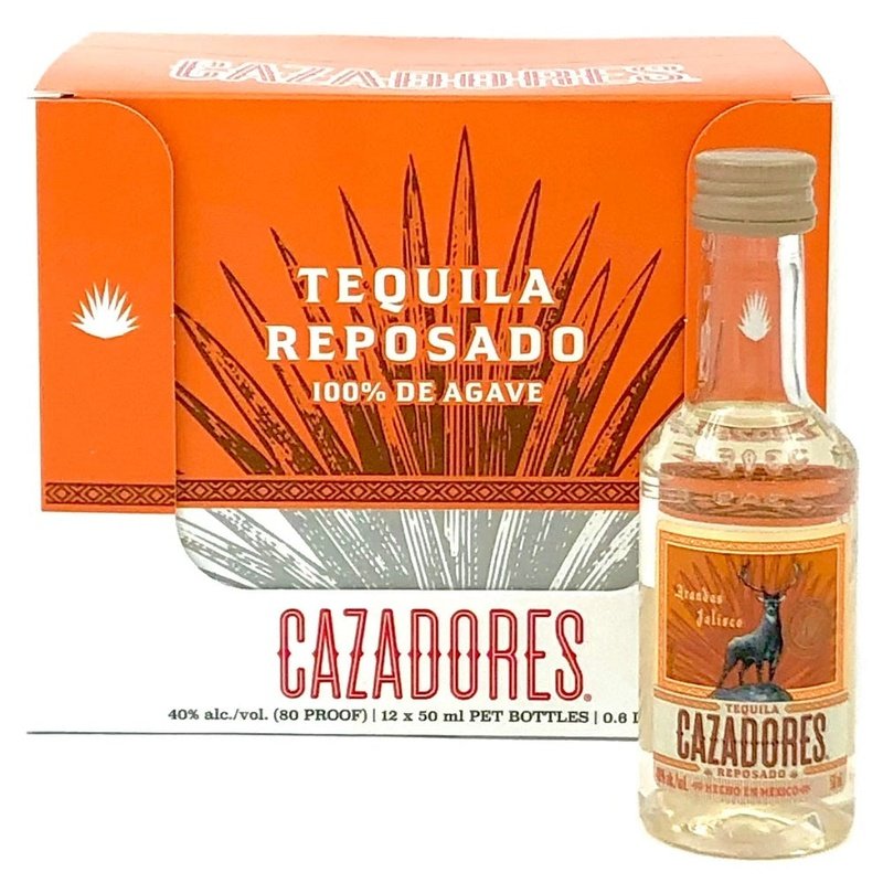 Cazadores Reposado Tequila 12-Pack 50ml - Vintage Wine & Spirits