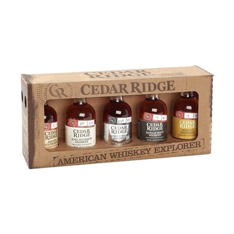 Cedar Ridge American Whiskey Explorer 5-Pack - Vintage Wine & Spirits