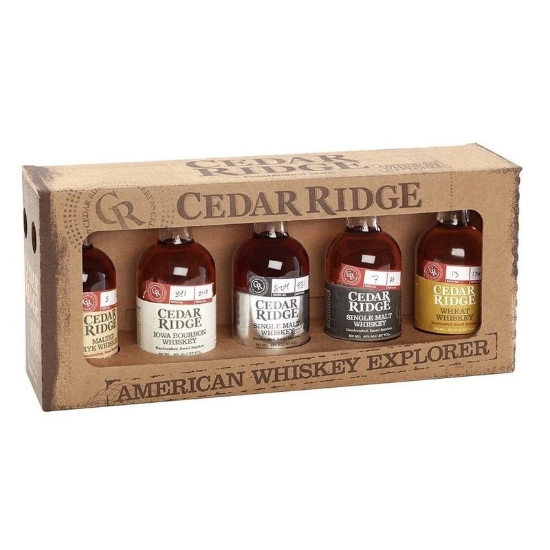 Cedar Ridge American Whiskey Explorer 5-Pack - Vintage Wine & Spirits