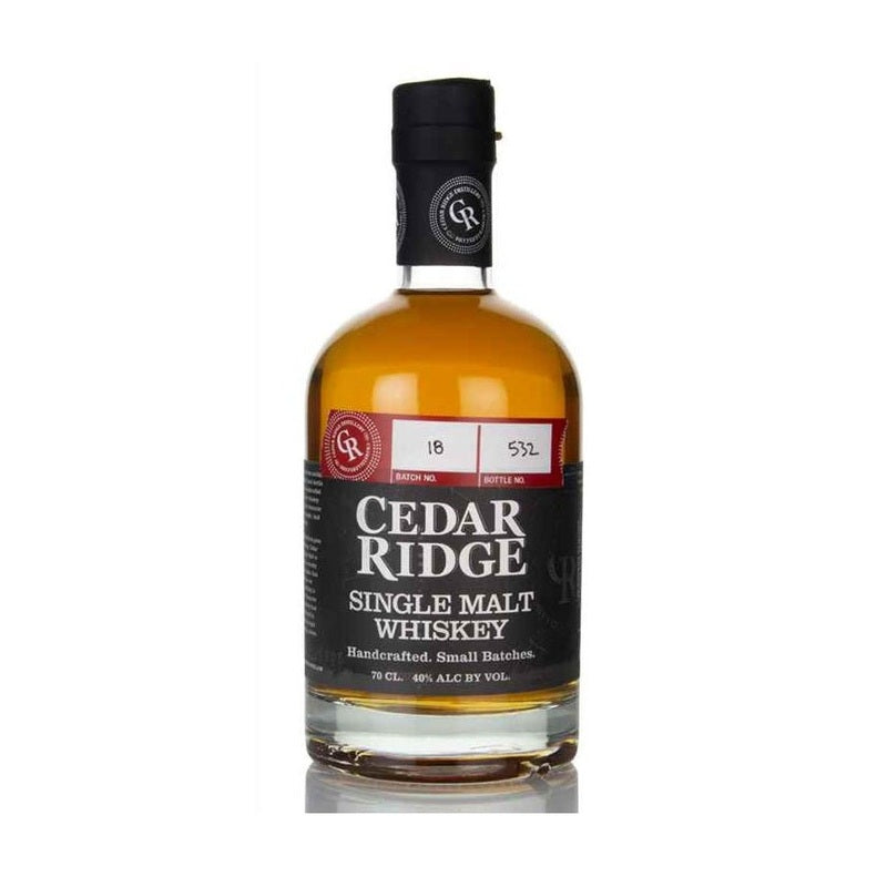 Cedar Ridge Single Malt Whiskey – Vintage Wine & Spirits