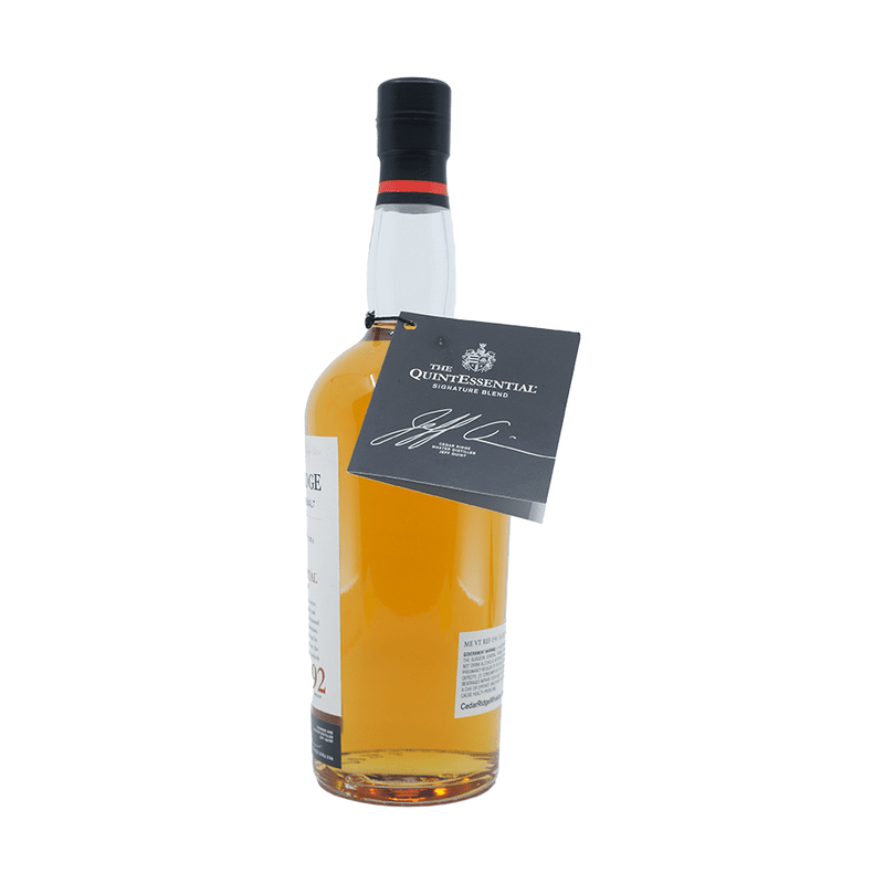 Cedar Ridge 'The QuintEssential' American Single Malt Whiskey - Vintage Wine & Spirits