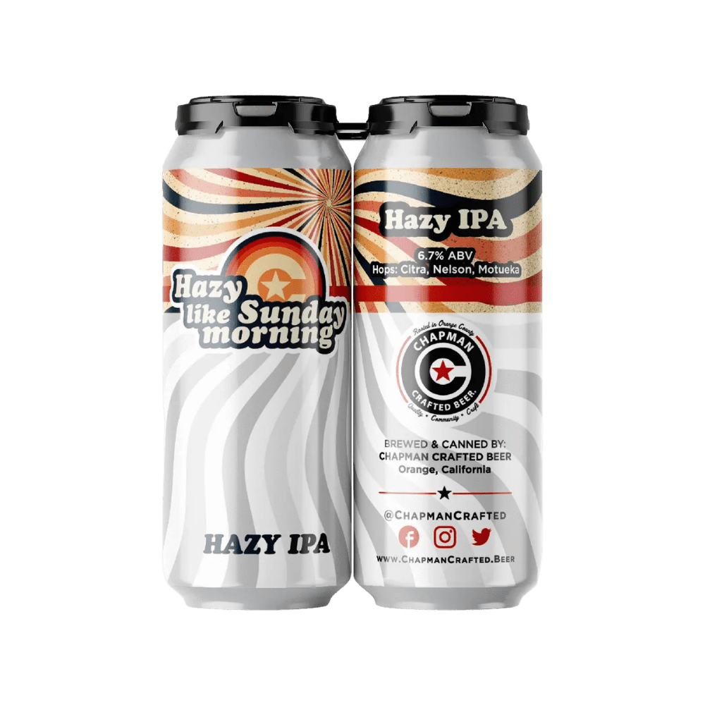 Chapman Crafted Hazy Like Sunday Morning Hazy IPA Single Can - Vintage Wine & Spirits