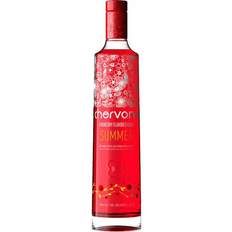 Chervona Summer Cranberry Flavored Vodka - Vintage Wine & Spirits