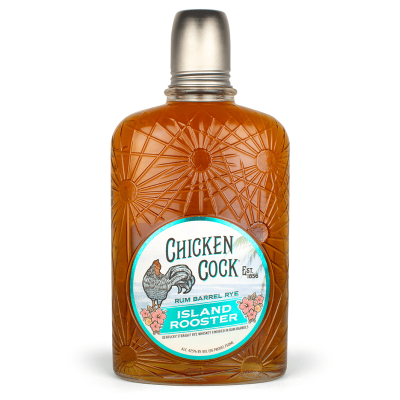 Chicken Cock Island Rooster Rum Barrel Rye Whiskey - Vintage Wine & Spirits