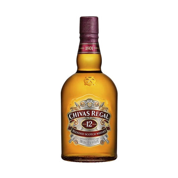 Chivas Regal 12 Year Old Blended Scotch Whisky 1L - Vintage Wine & Spirits