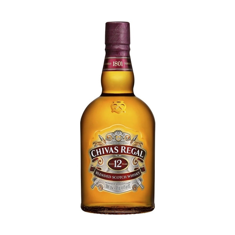 Chivas Regal 12 Year Old Blended Scotch Whisky 1L - Vintage Wine & Spirits