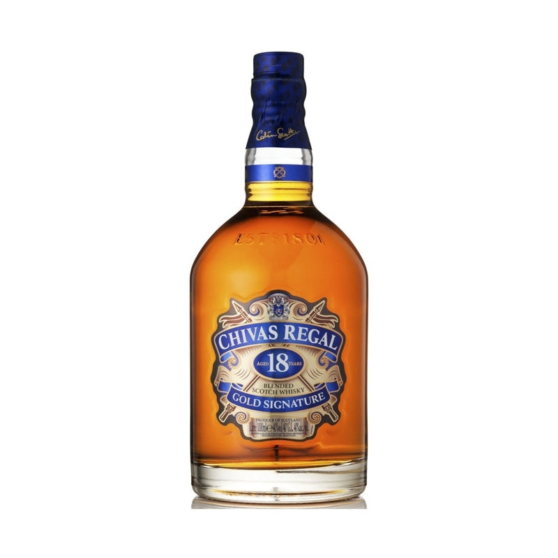 Chivas Regal Gold Signature 18 Year Old Blended Scotch Whisky 1L - Vintage Wine & Spirits