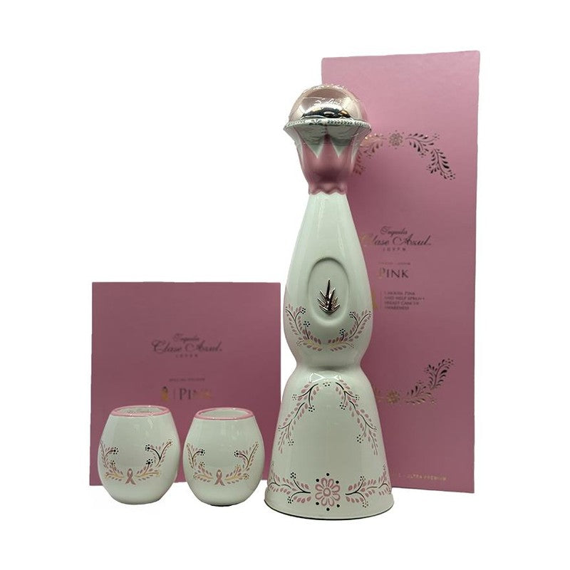 Clase Azul Pink MX Breast Cancer w/ Cups - Vintage Wine & Spirits