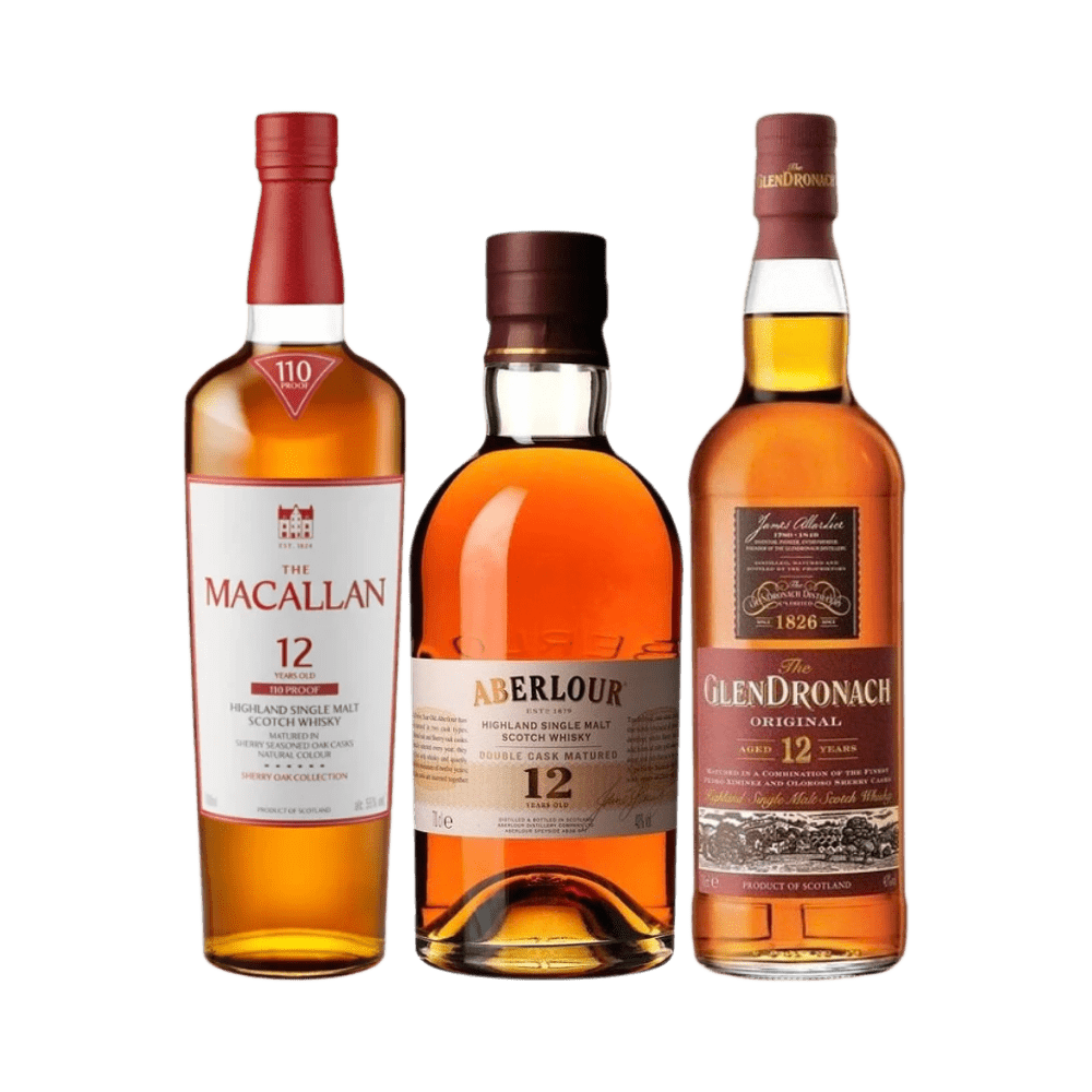 Classic 12 Year Sherry Scotch Bundle - Vintage Wine & Spirits