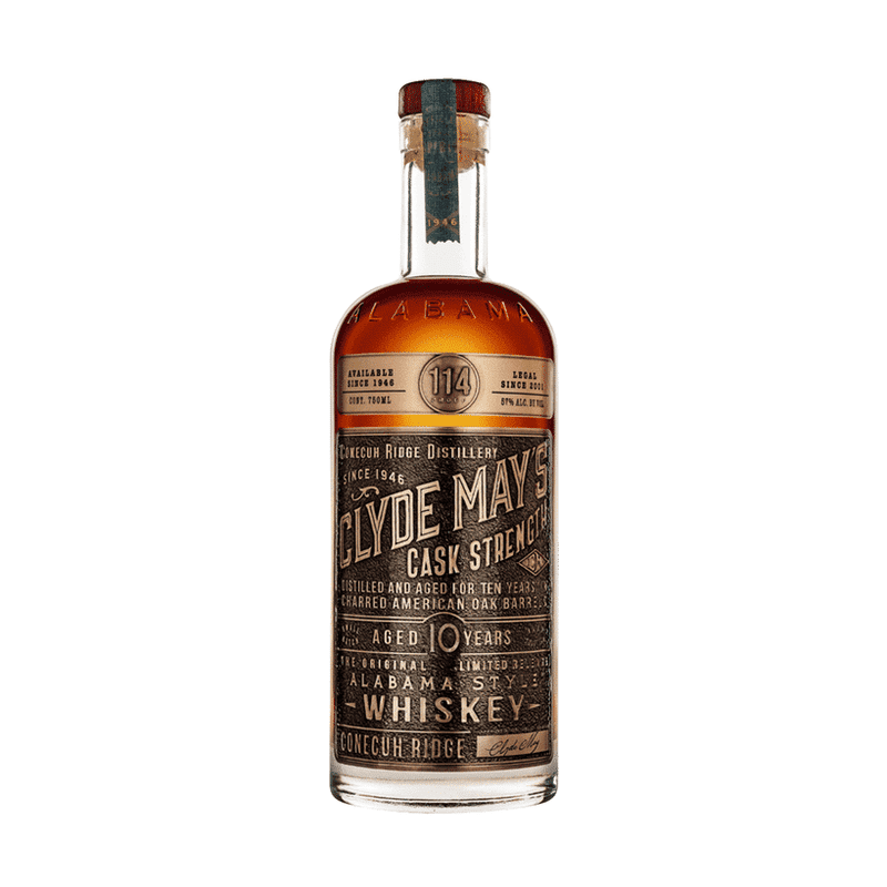 Clyde May's 10 Year Cask Strength Alabama Whiskey - Vintage Wine & Spirits