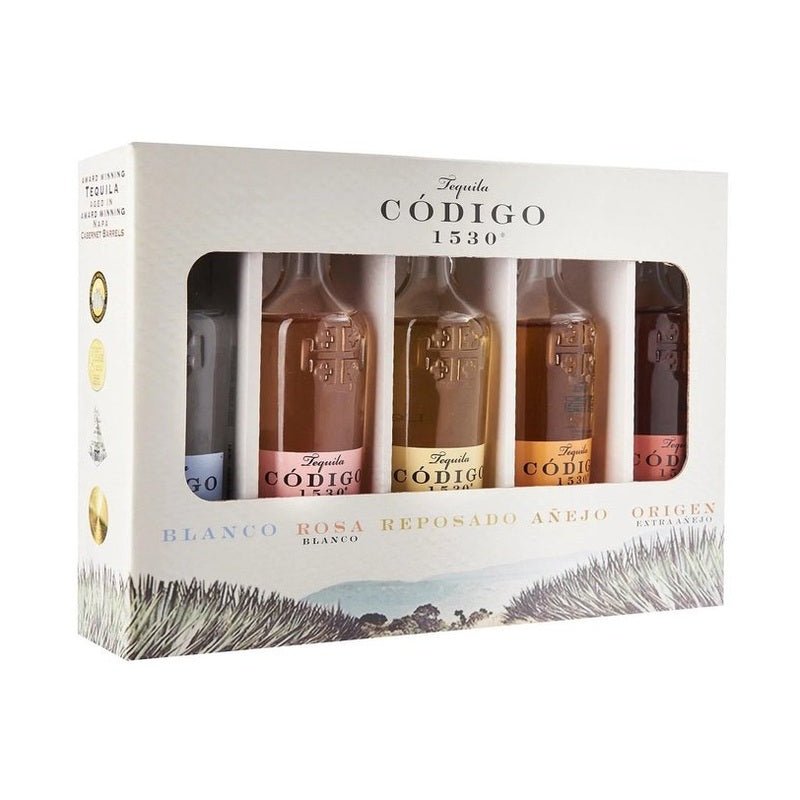 Código 1530 Blanco/Rosa/Reposado/Anejo/Extra Anejo 5-Pack Gift Set - Vintage Wine & Spirits