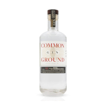 Common Ground Recipe 01 Basil & Elderflower Gin - Vintage Wine & Spirits