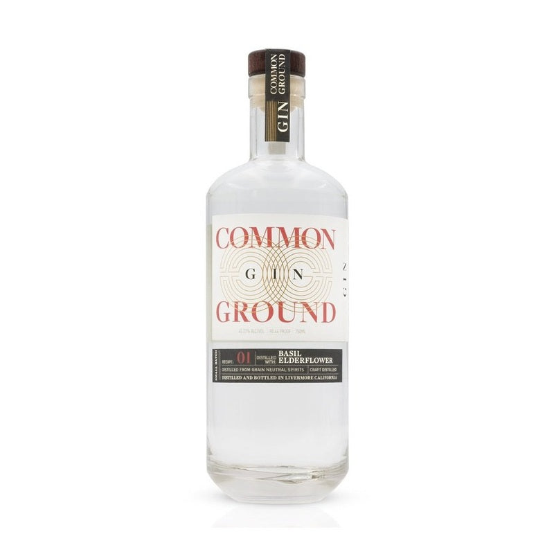 Common Ground Recipe 01 Basil & Elderflower Gin - Vintage Wine & Spirits