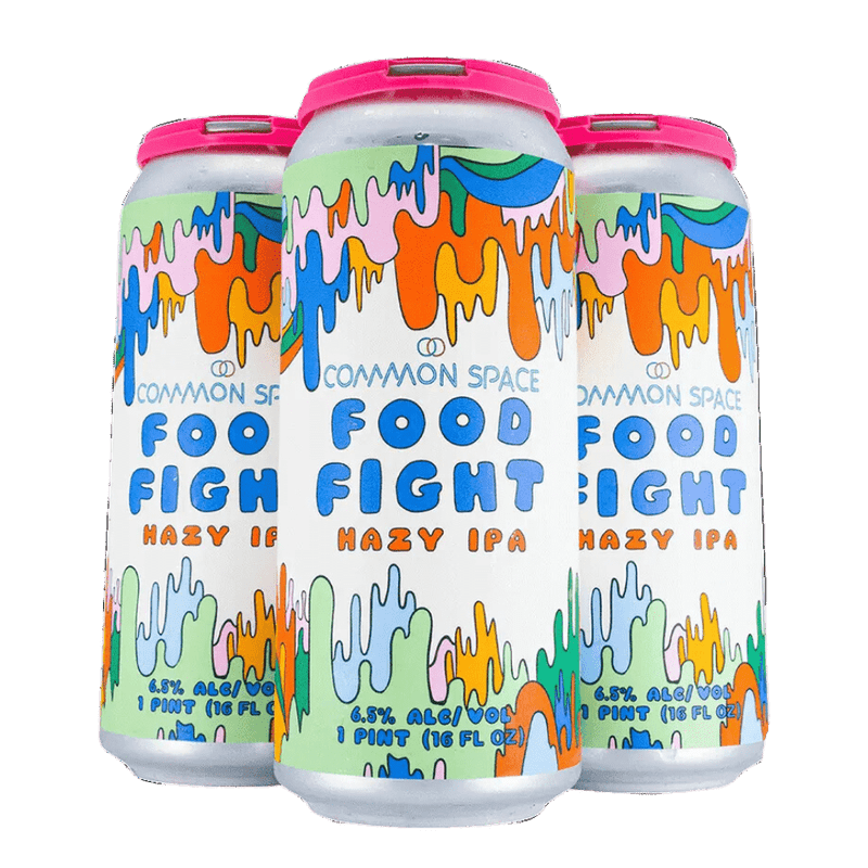 Common Space 'Food Fight' Hazy IPA Beer 4-pack Cans - Vintage Wine & Spirits