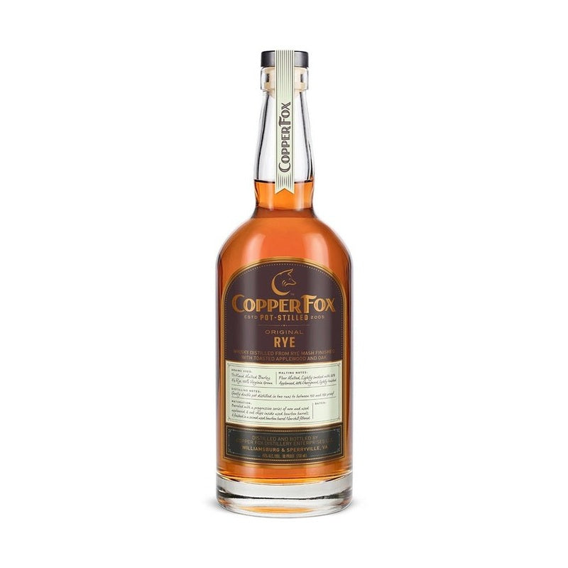 Copper Fox Original Rye Whiskey - Vintage Wine & Spirits