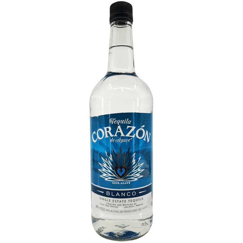 Corazón Blanco Single Estate Tequila Liter - Vintage Wine & Spirits