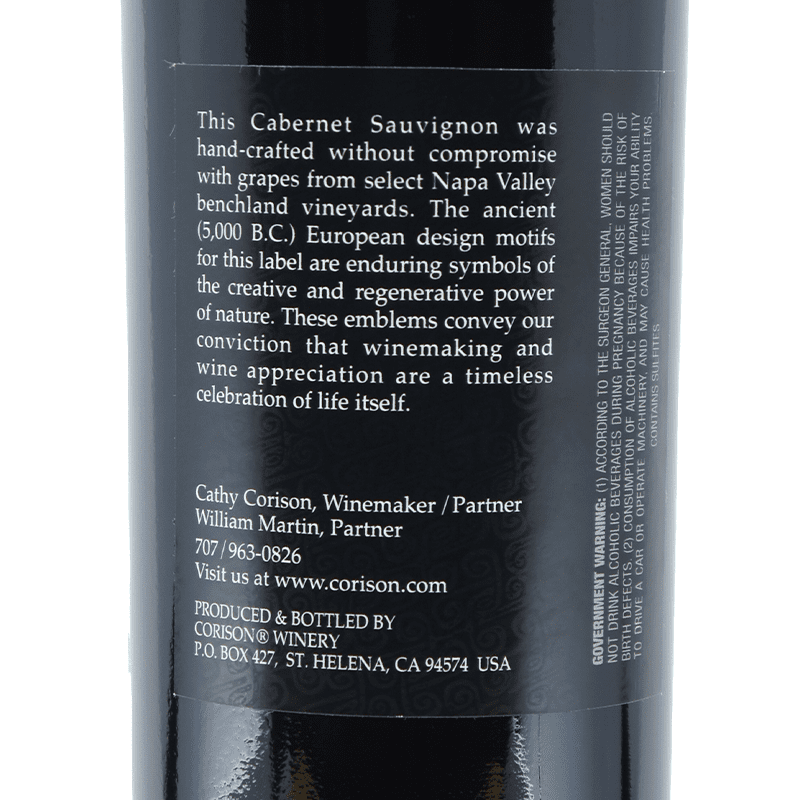 Corison Cabernet Sauvignon Napa Valley 2021 - Vintage Wine & Spirits