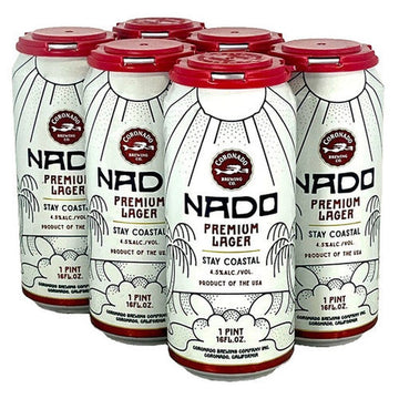 Coronado Brewing Nado Premium Lager Beer 6-pack - Vintage Wine & Spirits