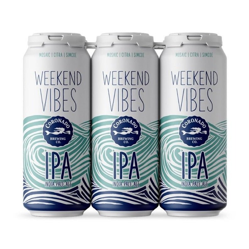 Coronado Brewing 'Weekend Vibes' IPA Beer 6-Pack - Vintage Wine & Spirits