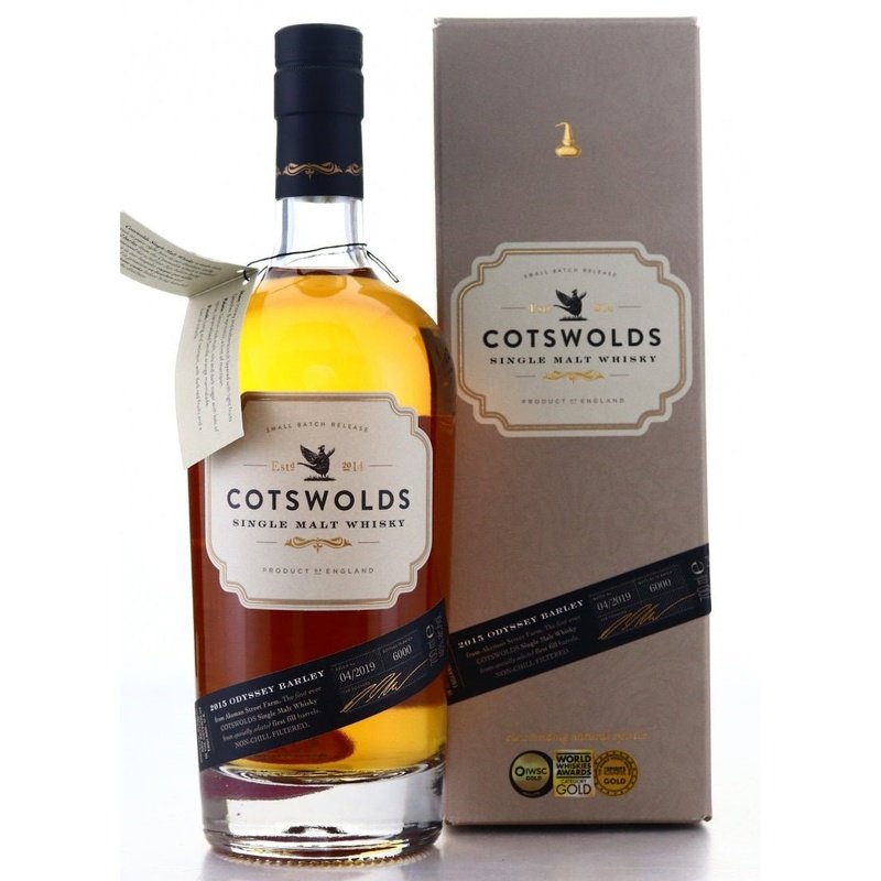 Cotswolds 2015 Odyssey Barley Single Malt Whisky - Vintage Wine & Spirits