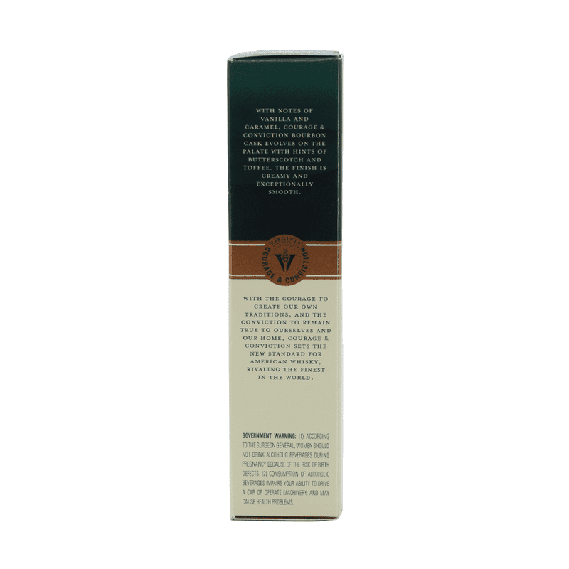 Courage & Conviction Bourbon Cask American Single Malt Whiskey 50ml - Vintage Wine & Spirits