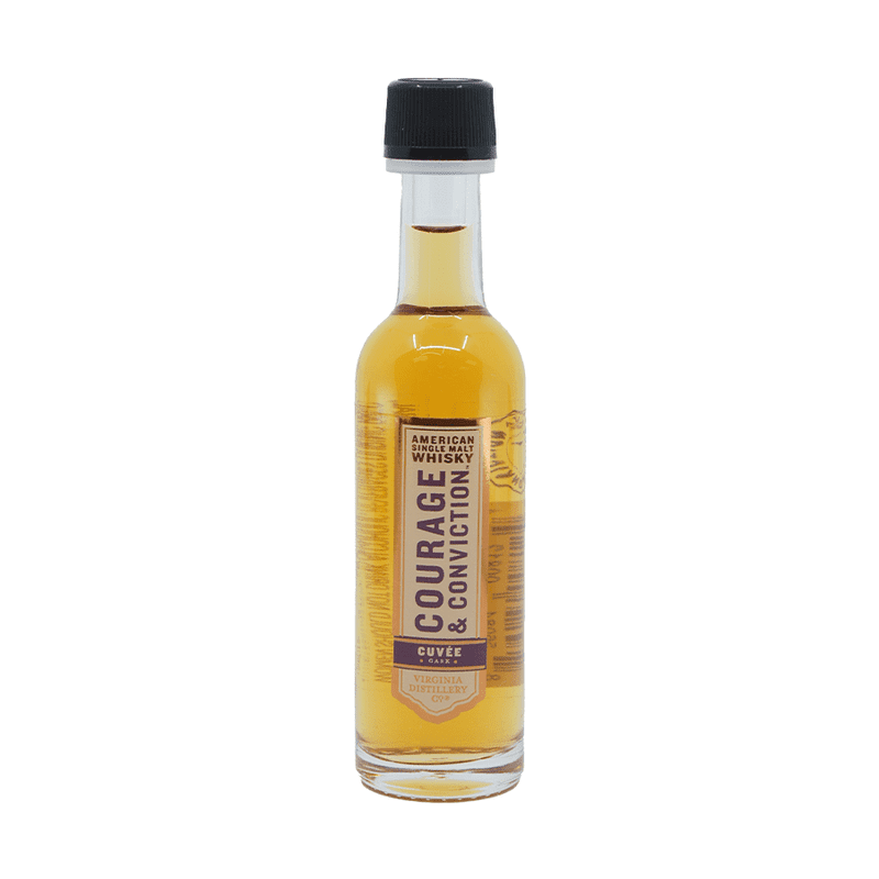 Courage & Conviction Cuvee Cask American Single Malt Whiskey 50ml - Vintage Wine & Spirits
