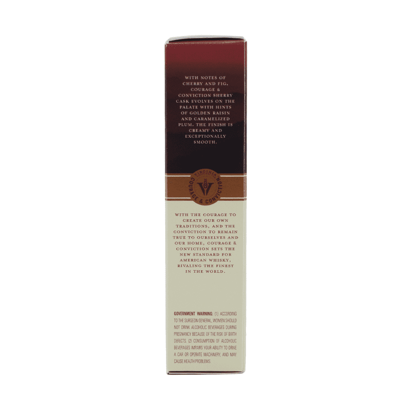 Courage & Conviction Sherry Cask American Single Malt Whiskey 50ml - Vintage Wine & Spirits