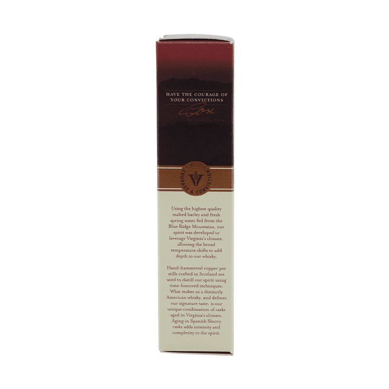 Courage & Conviction Sherry Cask American Single Malt Whiskey 50ml - Vintage Wine & Spirits